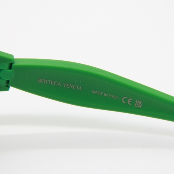 NEW BV1162S 002 BOTTEGA VENETA GREEN UNISEX SUNGLASSES BOTTEGA VENETA - Picture 12 of 13